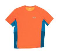 Jack Wolfskin Narrows Sky Tee Herren kurzarm T-Shirt Sportshirt Orange