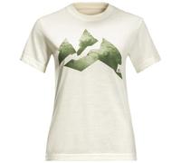 Jack Wolfskin Nature Mountain T W Cotton White/gm - L