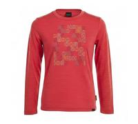 Jack Wolfskin Neureuther Kinder Longsleeve Shirt Funktionsshirt Sport Rot 128