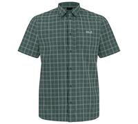 JACK WOLFSKIN Herren Hemd NORBO S/S SHIRT M (1404031) XXL CHECK sago palm