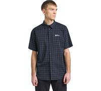 Jack Wolfskin T-Shirt Norbo S/S – Atmungsaktiv mit UV-Schutz – Herren S Night Blue Checks