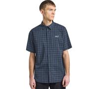 Jack Wolfskin Norbo S/S Shirt Men Atmungsaktives T-Shirt mit UV-Schutz Herren XXXL checks CHECK midnight sky
