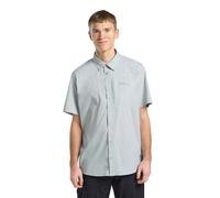 Jack Wolfskin Norbo S|S Shirt Men Kurzarm Hemd mit Sonnenschutz Herren XXXL miscellaneous,grey Cool Grey Check