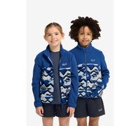 Jack Wolfskin - Kid's Paw Era 100 Print Fullzip - Fleecejacke, Gr. 152, blau (MountainPawBlueOrchid)