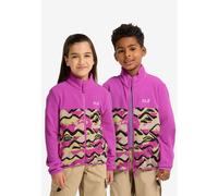 Jack Wolfskin - Kid's Paw Era 100 Print Fullzip - Fleecejacke, Gr. 128, rosa (MountainPawFoxglove)