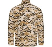 Jack Wolfskin Paw ERA 100 Print Half Zip Herren Funktionsjacke, beige L