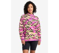 Jack Wolfskin Fleecepullover Paw Era 100 Print Half-Zip pink/beige Damen, Größe XL