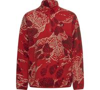 Jack Wolfskin PAW ERA 100 Print Half Zip W paw siren red (T0518) XL