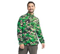 Jack Wolfskin Paw ERA 100 Print HZ Men Fleecepullover Half-Zip mit Print Herren XXXL allover print MOUNTAIN PAW lizard