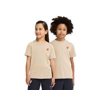 Jack Wolfskin Paw T-Shirt Kids T-Shirt mit Tatze aus Bio-Baumwolle Kinder 128 multi color PAW oyster