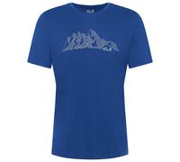 Jack Wolfskin Peak Graphic T M new mountain blue orchid (T0472) XL
