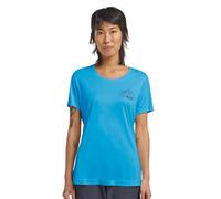 Jack Wolfskin Peak Graphic T-Shirt Women Kurzarm Funktionsshirt Damen XXL multi color NEW MOUNTAIN empire blue