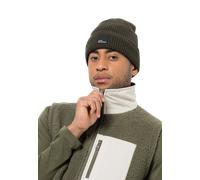 Jack Wolfskin Pergamon Beanie Klassische Strickmütze L obsidian moss