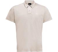 Jack Wolfskin Pikeh Polo Herren Poloshirt, weiß M