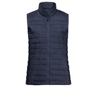 Jack Wolfskin Pilvi Down Vest Women RDS Isolierende winddichte Daunenweste Damen L blue night blue