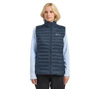 Jack Wolfskin Pilvi Down Vest Women RDS Isolierende winddichte Daunenweste Damen M blue midnight sky