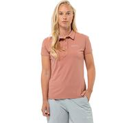 Jack Wolfskin Poloshirt "Prelight Trail" in Lachs - Größe XL | Damen Tops