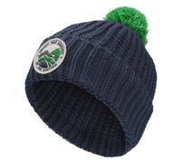 Jack Wolfskin Mütze "Pompom Badge" in Dunkelblau - Größe M | Kindermuetzen