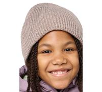 Jack Wolfskin Pompom Beanie Kids Strickmütze Kinder One Size purple boysenberry