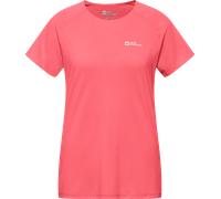 Jack Wolfskin Prelight Stride T Damen Funktionsshirt sunset coral S sunset coral S