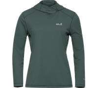 Jack Wolfskin Prelight Suncool Damen Sweatshirt sago palm L sago palm L