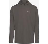 Jack Wolfskin Prelight Suncool Hoody M flint (F0302) L