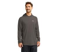 Jack Wolfskin Prelight Suncool Hoody M flint (F0302) L
