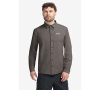 Jack Wolfskin Prelight Suncool LS Shirt M flint (F0302) XL