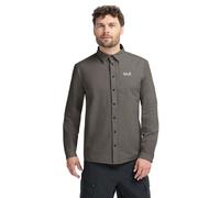 Jack Wolfskin Prelight Suncool LS Shirt M flint (F0302) L