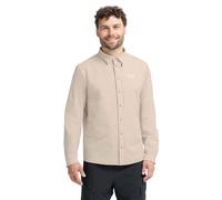 Jack Wolfskin Men's Prelight Suncool Ls Shirt Oyster M