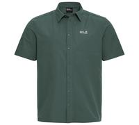 Jack Wolfskin Prelight Suncool Shirt Men Kurzarm Hemd mit UV-Schutz und Kühleffekt Herren L green sago palm