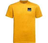 Jack Wolfskin, Rainbow Paw, Bio-Baumwoll-T-Shirt, Burly Yellow Xt, XL, Mann