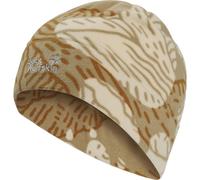 Jack Wolfskin Real Stuff Print Beanie paw hazel wood (T0574) One Size