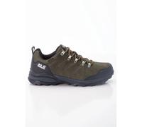 Jack Wolfskin Herren Refugio Texapore Low M Walking-Schuhe, Khaki / Phantom, 44 EU