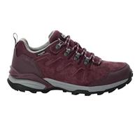 Jack Wolfskin REFUGIO TEXAPORE LOW W Damen Wanderschuhe, weinrot, größe 37