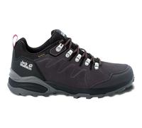 Jack Wolfskin Shoes Refugio Texapore Low Wanderschuhe EU 39 1/2 Grey Dark / Violet