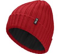 Jack Wolfskin Rib Knit Mütze One Size Siren Red