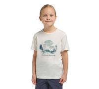 Jack Wolfskin Shirt "Graphic" in Weiß - Größe 176 | Kinder Oberteile
