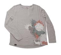 Jack Wolfskin Sky Flex Longsleeve Shirt Damen Langarm-Shirt Sportshirt Grau