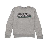 Jack Wolfskin Slogan Sweatshirt Herren Pullover Grau Gr. M