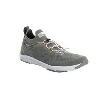 Jack Wolfskin Sneaker Spirit Knit Low (Alltagschuhe, leicht und flexible Sohle) khaki/grau Herren, Größe Euro (US) 46 (12,5)