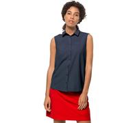 Jack Wolfskin Sonora Sleeveless Damen Hemd, blau S