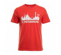 Jack Wolfskin St Petersburg T-Shirt kurzarm Herren Shirt Schwarz