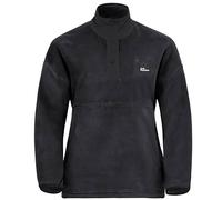 Jack Wolfskin Sumetro Half Zip Damen Pullover schwarz Größe S Camping Elastisch Polartec®