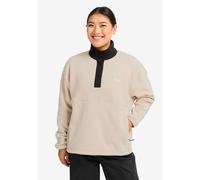 Stehkragenpullover JACK WOLFSKIN "SUMETRO HZ W", Damen, Gr. M (38/40), oyster, Obermaterial: 100% POLYESTER; Futter: 100% POLYESTER, Pullover Stehkragenpullover (63764752-M) oyster