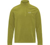 Jack Wolfskin Taunus 100 Half Zip Herren Pullover oliv Größe S Trekking Schnell trocknend