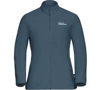 Jack Wolfskin Taunus Full Zip Damen Midlayer, blau XL