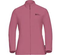 Fleecejacke JACK WOLFSKIN "TAUNUS FZ W", Damen, Gr. S (36), raisin, Oberstoff: 100% POLYESTER ; Futter: 100% POLYESTER, Jacken (65257921-S) raisin