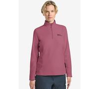 Jack Wolfskin Damen Fleecepullover Taunus Half-Zip Stehkragen 100% Polyester XS raisin