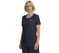 Jack Wolfskin Damen T-Shirt Tech W, Funktionsshirt, Midnight Sky, XXL